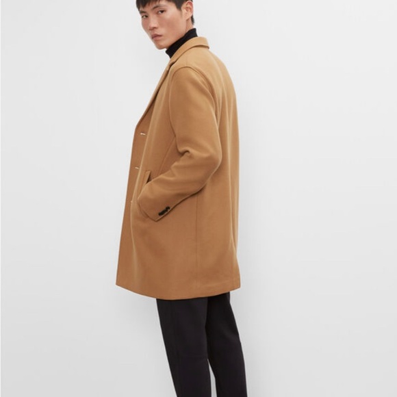 Club Monaco Men’s City Wool Coat - Picture 2 of 11